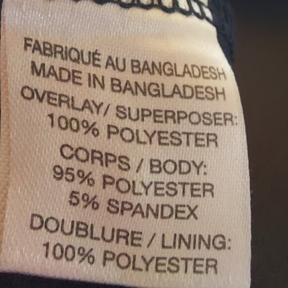 Unique Silver and Black Dress  Size Medium  New New With Tags - Picture 7 of 7